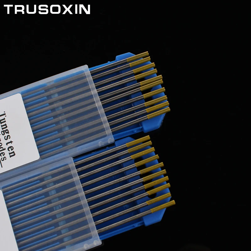 10 штук в партии головы лантан Tungste электрод 1 6/2 0/2 4/3 0/3 2/4.0X150mm TIG Вольфрам с