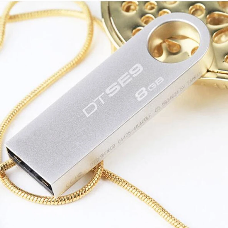 Оригинальный Kingston флэш-диск dtse9 USB 2.0 8 ГБ 16 32 металла Материал данных Traveler se9 usb flash