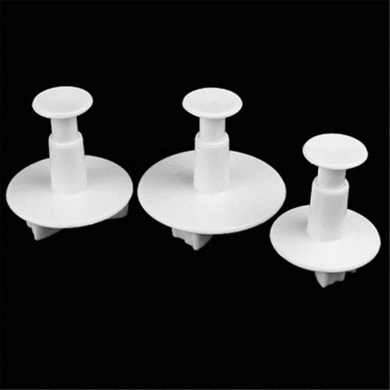 3Pcs/Set Butterfly Shape Fondant Cake Cookie Sugarcraft Plunger Cutters Mold Tools Christmas Decorating | Дом и сад