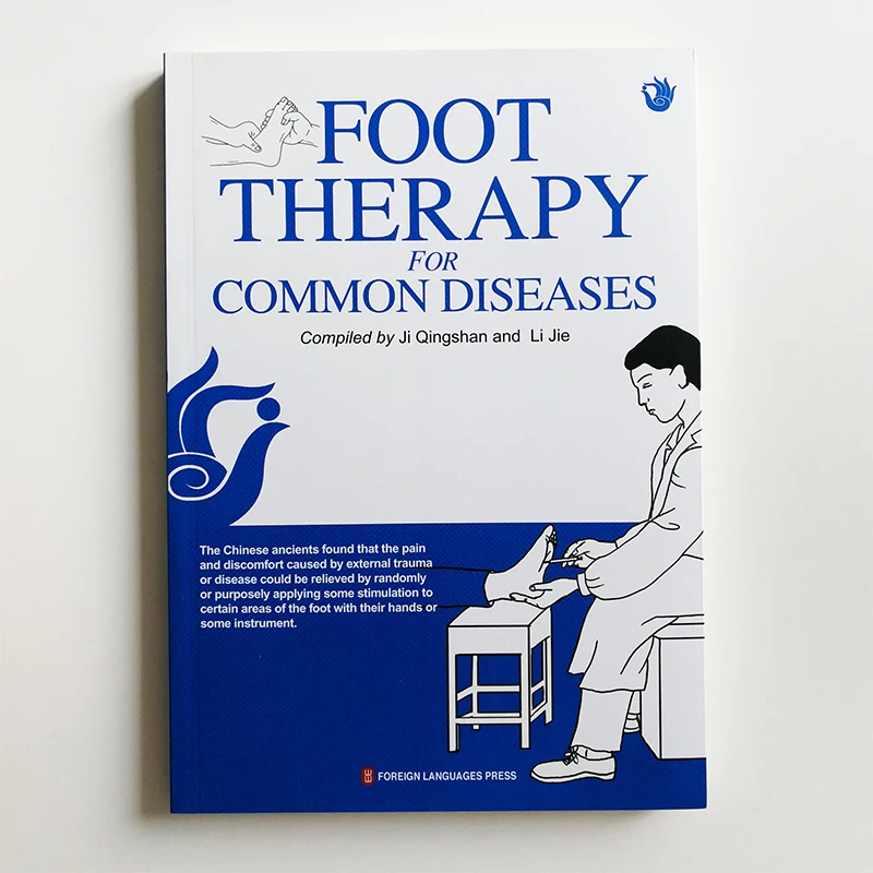 

Foot Therapy for Common Diseases English Edition Book Chinese Traditional Medicine Book about Self Care Paperback