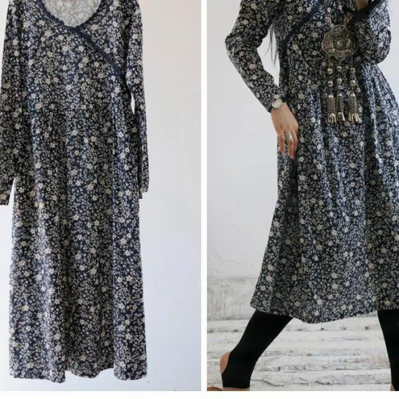 Женское кружевное платье с длинным рукавом винтажное оригинального дизайна из