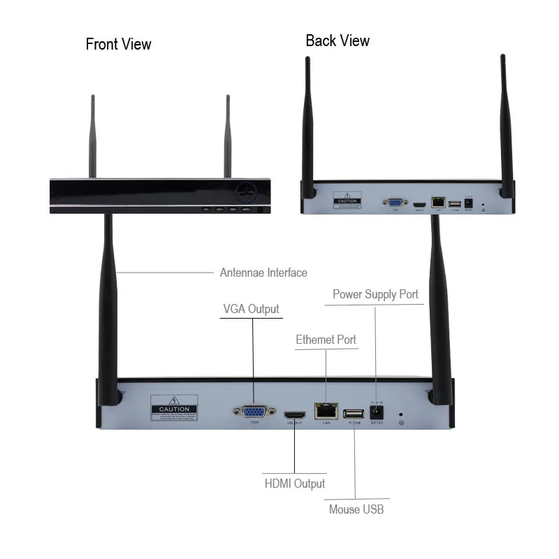 Mingkey 8ch dvr комплект 1.0mp Беспроводной безопасности Камера Системы Wi Fi IP ИК nighvison
