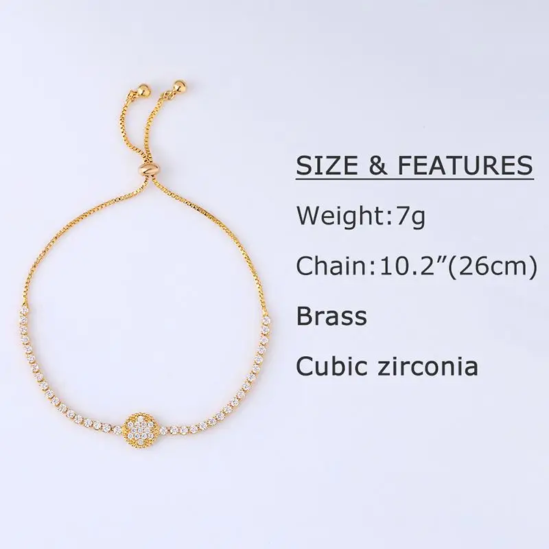 Женский браслет с подвесками из фианита кристаллами|silver crystal bracelet|charm braceletcrystal