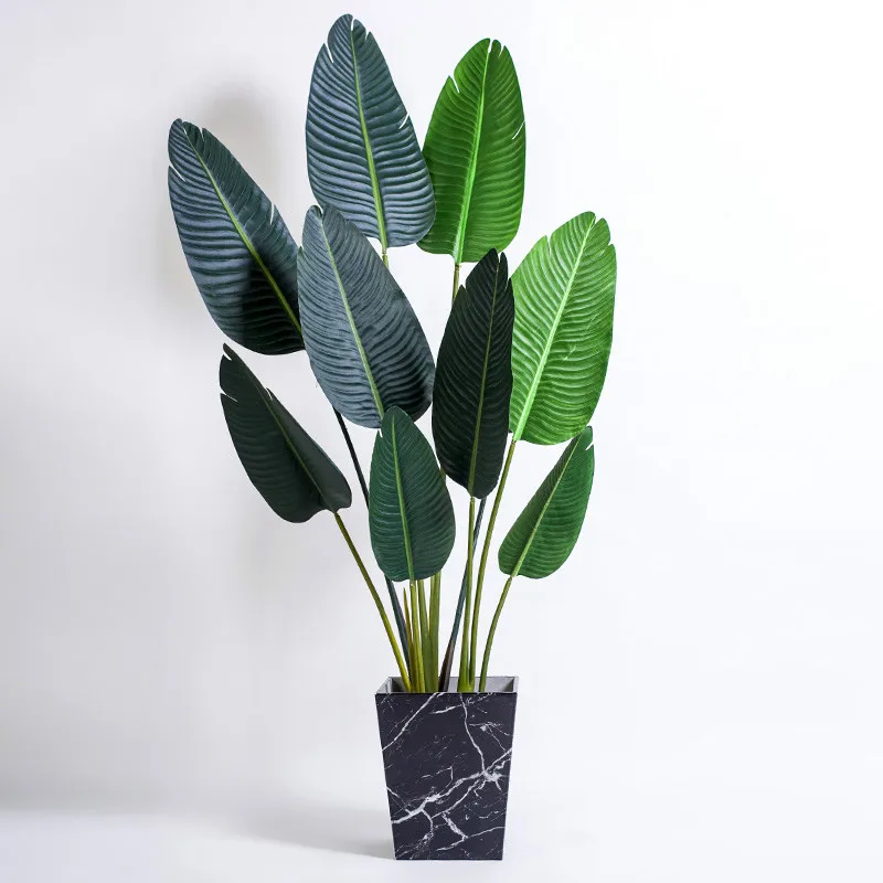 Скандинавский мраморный узор Креативный цветочный горшок из ПУ вилла гостиная