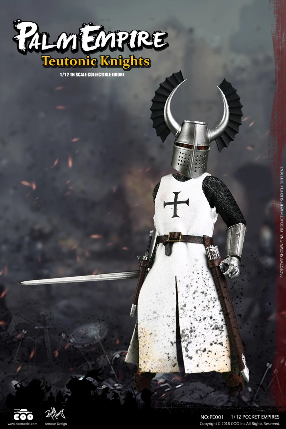 1/12 POCKET EMPIRES HOSPITALLER KNIGHT/TEMPLAR KNIGHT/ TEUTONIC KNIGHT PE001 PE002 PE003 Ancient knight figure Collection