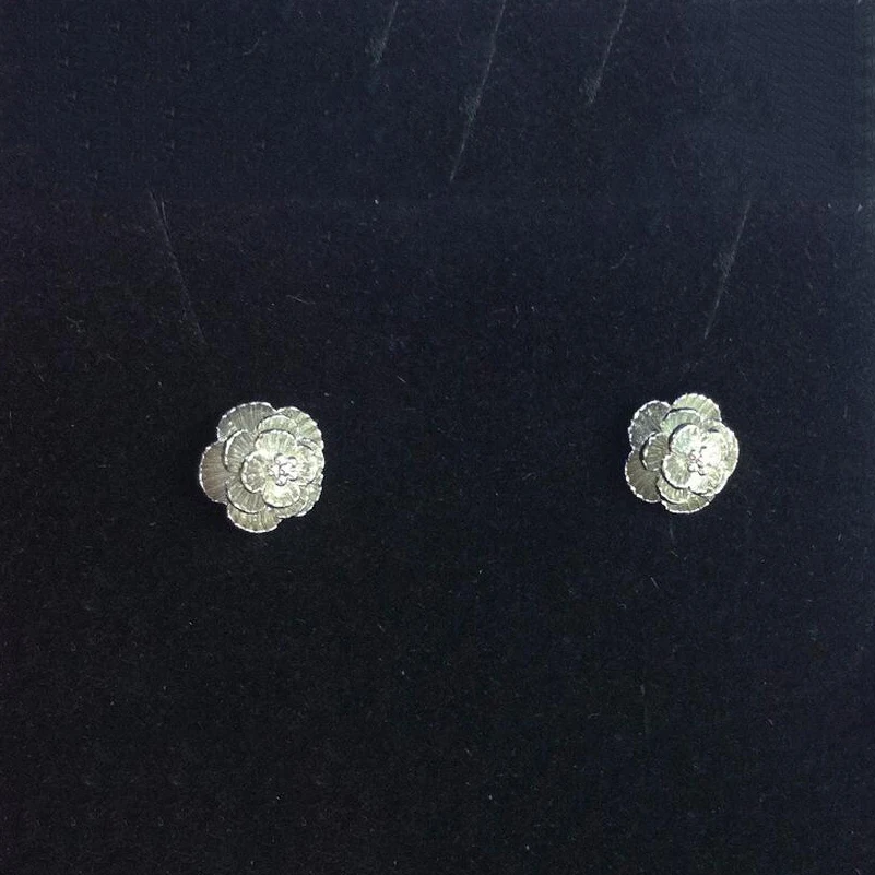 

Lovely Cherry Blossom Love Stud Earrings Jewelry Cute Cherry Blossoms Flower CZ Stud Earrings for Women Peach Blossoms Earrings