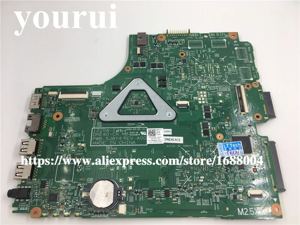 Yourui материнская плата для Inspiron 3421 5421 V2420 ноутбук 12204-1 DNE40-CR MB с 947 Процессор |