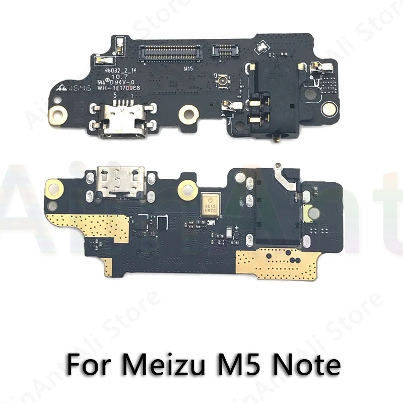M5 Note Оригинальная зарядная плата PCB Flex для Meizu M1 M2 M3 M3s M5 M5s M6 Note Mini U10 U20 USB порт разъем док-станция для зарядки гибкий кабель - Цвет: M5 Note