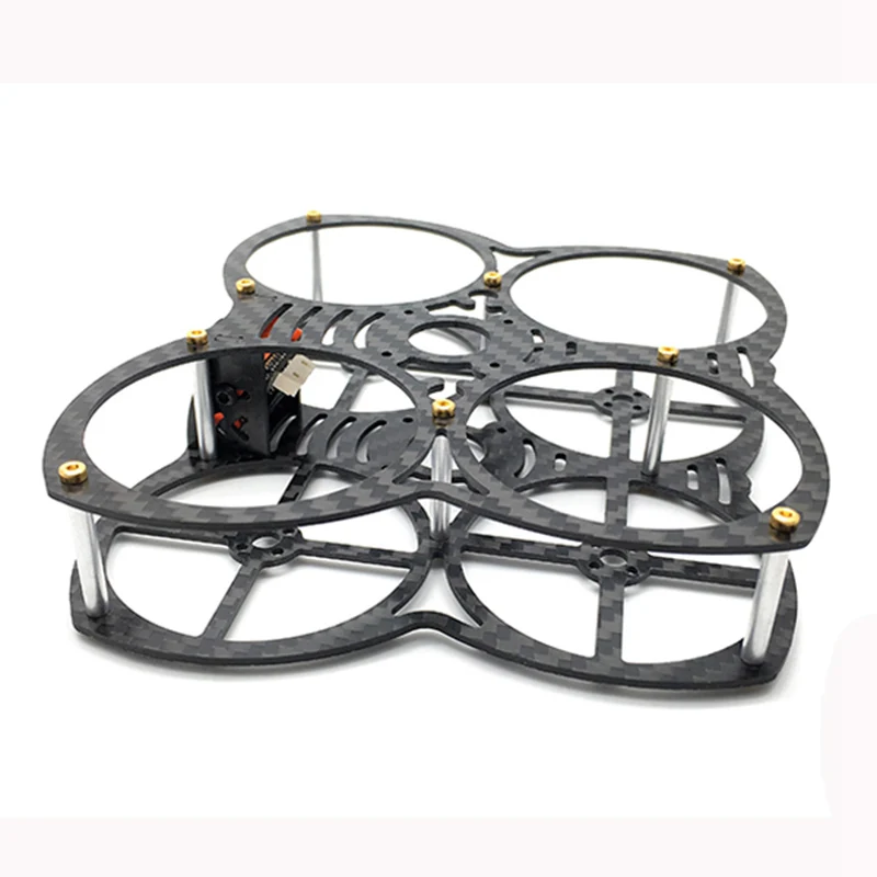 Exuav мини-бабочка 90 мм Колесная база 1.5 mmThickness углерода Волокно FPV-системы Racing Drone