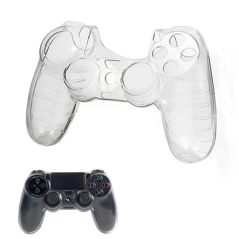 Прозрачный сменный защитный чехол кожаный прозрачный корпус для PlayStation4 DualShock 4