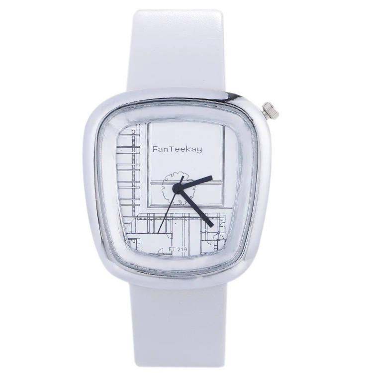 

Square shell New 89 Women Watch Exquisite Quartz Ladies Watches Montre Femme Waterproof Leather Female Clock Reloj Mujer