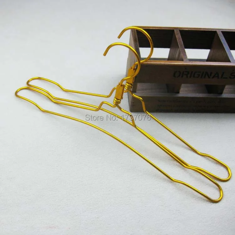 10 шт./лот Высококачественная алюминиевая вешалка для одежды Нескользящая