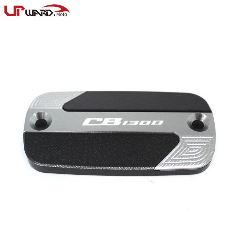1 pcs of Titanium Для HONDA CB 1300 CB1300 1997- мотоцикл передний тормозной цилиндр сцепления крышка бачка с логотипом - Цвет: 1 pcs of Titanium