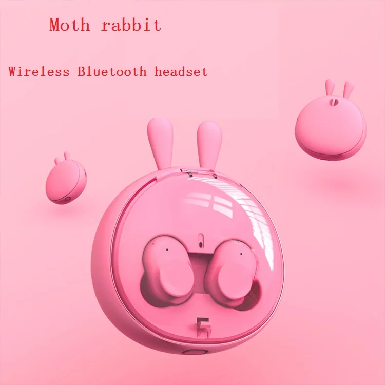 Бинауральная Беспроводная Bluetooth-гарнитура Little Devil подвесные наушники для бега