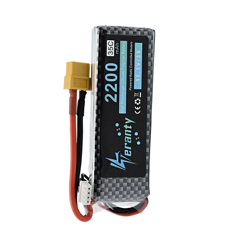 3 шт./лот 3S 11 1 v 2200mAh 35C LiPo батарея XT60/T/JST/EC5 разъем для RC автомобиля самолет вертолет