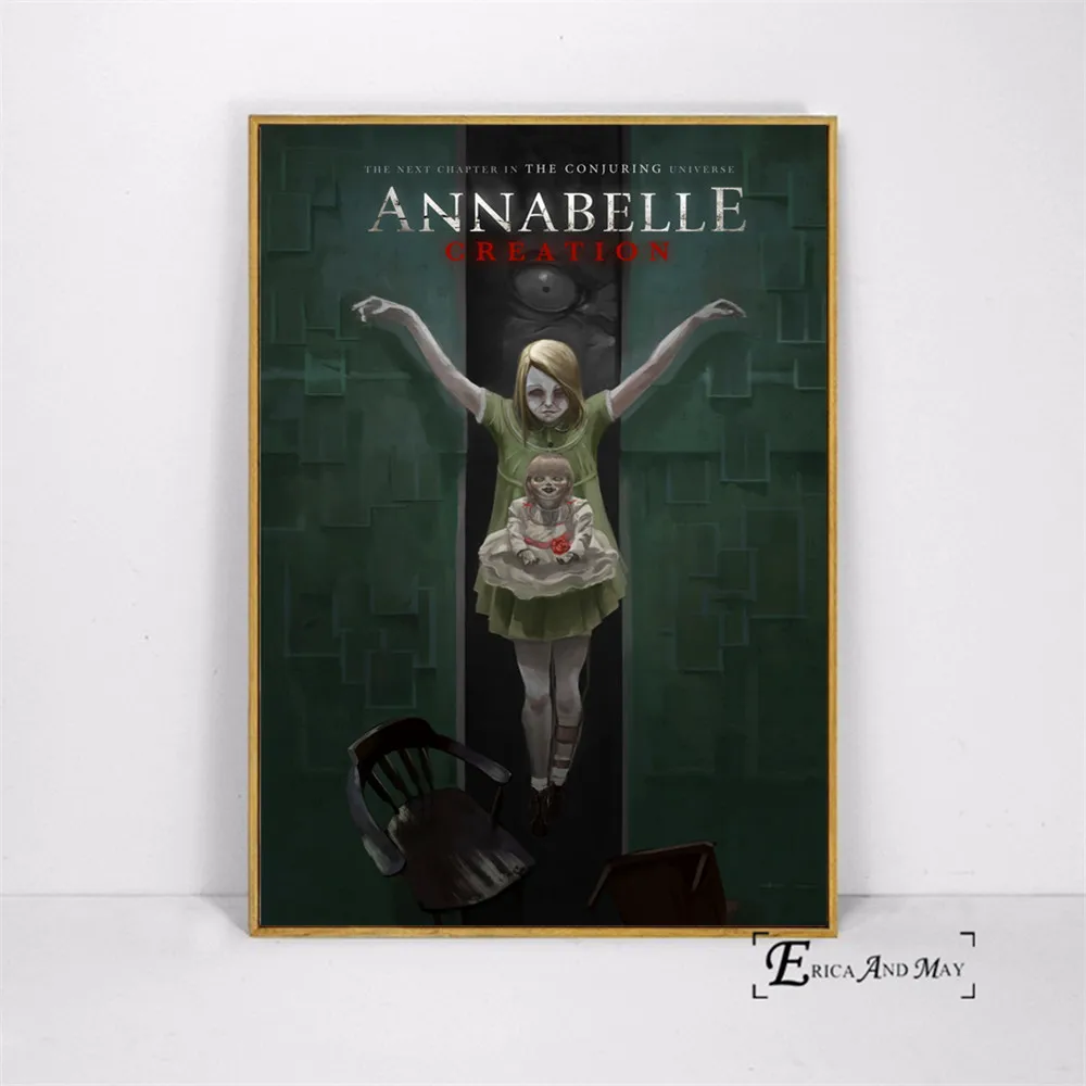 Annabelle картина из фильма ужасы Картина на холсте настенные картины домашний декор