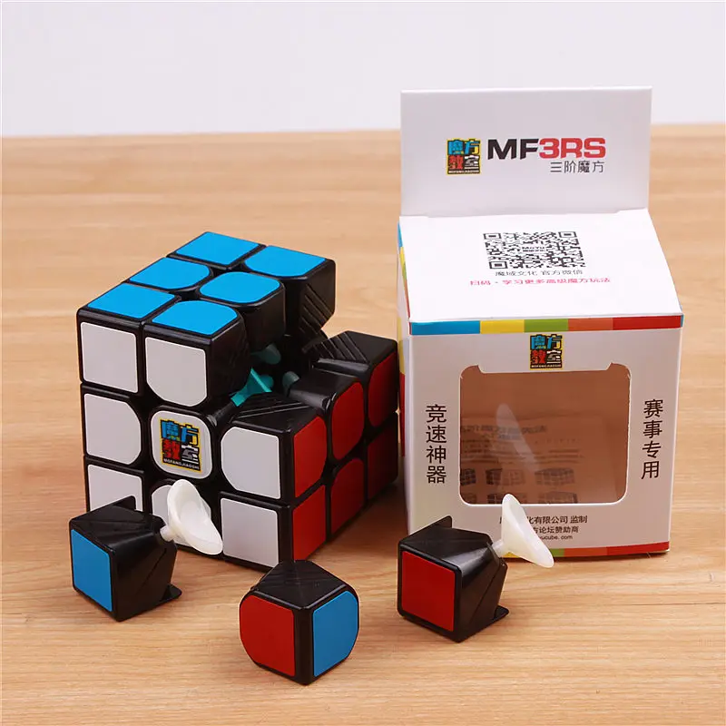 

MOYU 3x3x3 Magic Cube mofangjiaoshi Three Layers colorful Profissional Speed Cubo Non Stickers Puzzle Magic Cube Cool Toy Boy