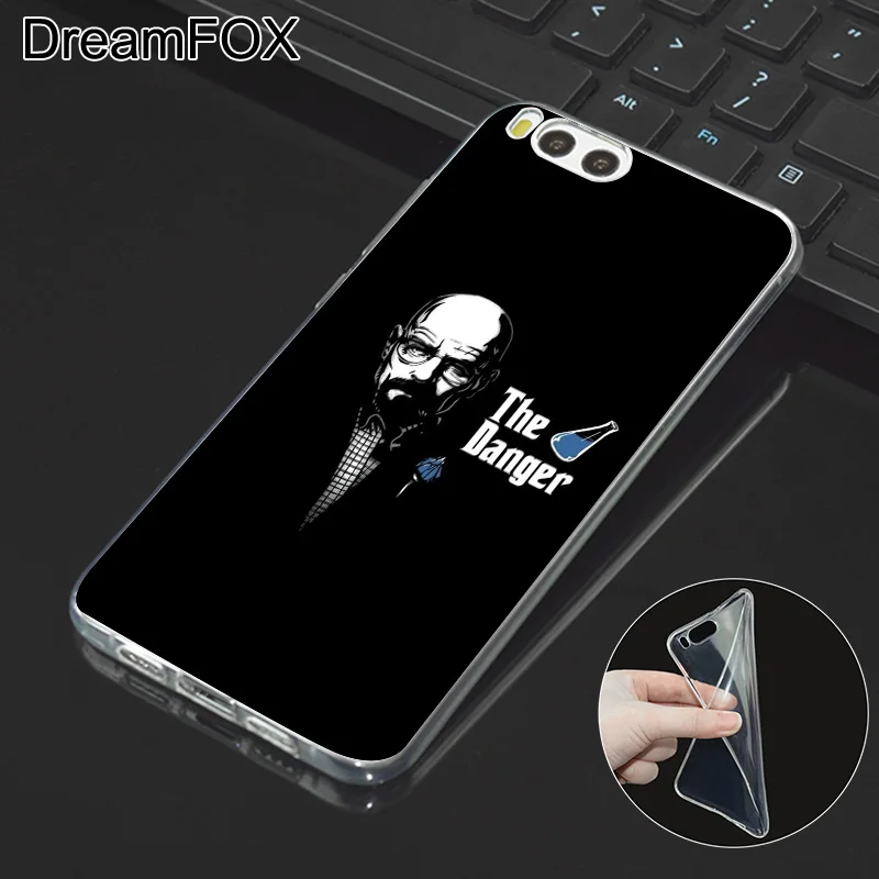 DREAMFOX M414 чехол с принтом во все тяжкие Мягкий ТПУ силиконовый для Xiaomi Mi Note 2 3 4 5 6 8 SE