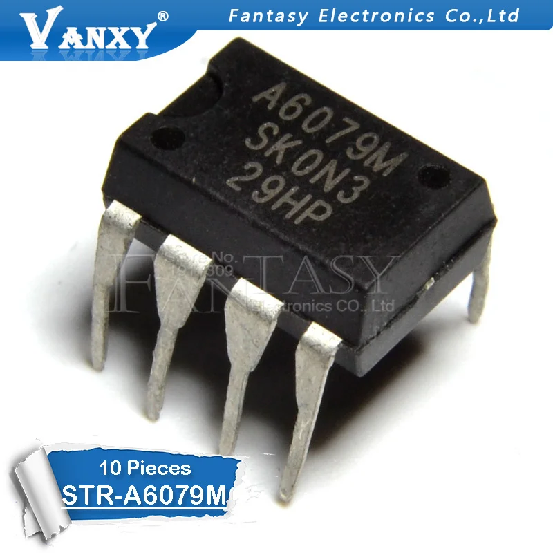 10 шт. A6079M DIP-7 STR-A6079M A6079 DIP STR-A6051M STR-A6052M STR-A6053M STR-A6251 A6051M A6052M A6053M A6159M A6251 | Электронные