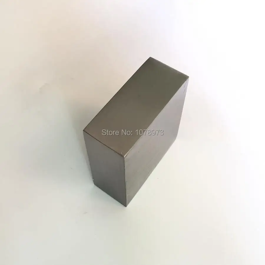 Высококачественный квадратный стальной блок маленький размер 63x63x36 мм