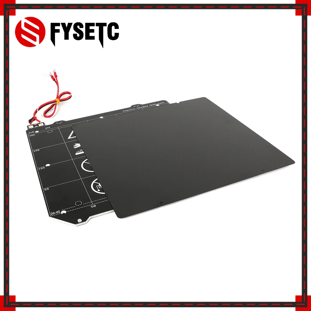 

Prusa I3 MK3 MK52 Magnetic Heated Bed + Double Sided Textured Powder Coated PEI Spring Steel Sheet For Prusa i3 MK2.5S mk3 MK3S