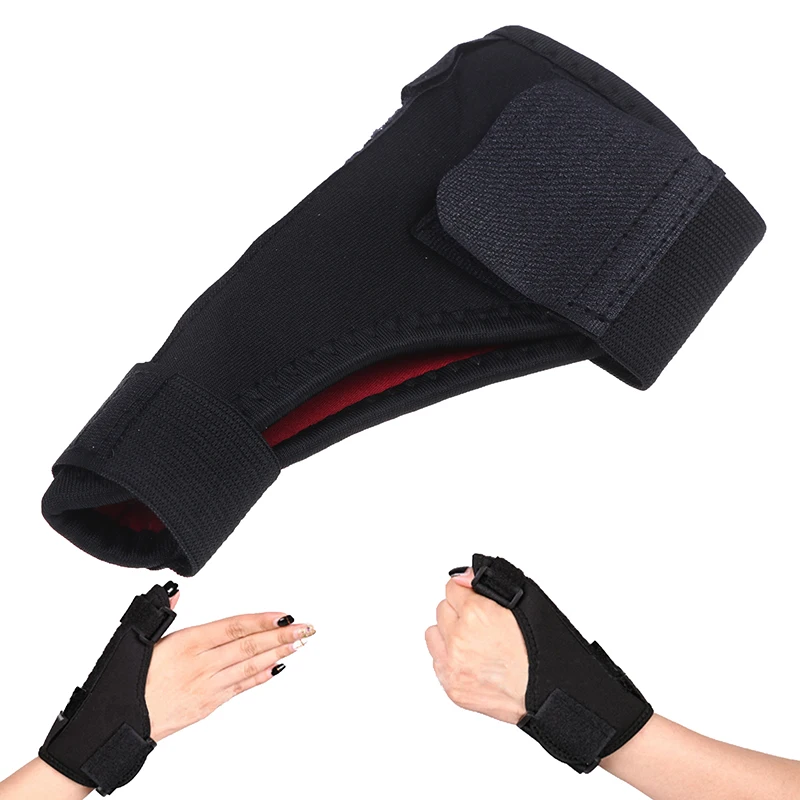 

1pc Soft Adjustable Sports Wrist Thumb Support Straps Wraps Bandage Anti Spraine Wrist Protector Left/ Right Hand Stabiliser