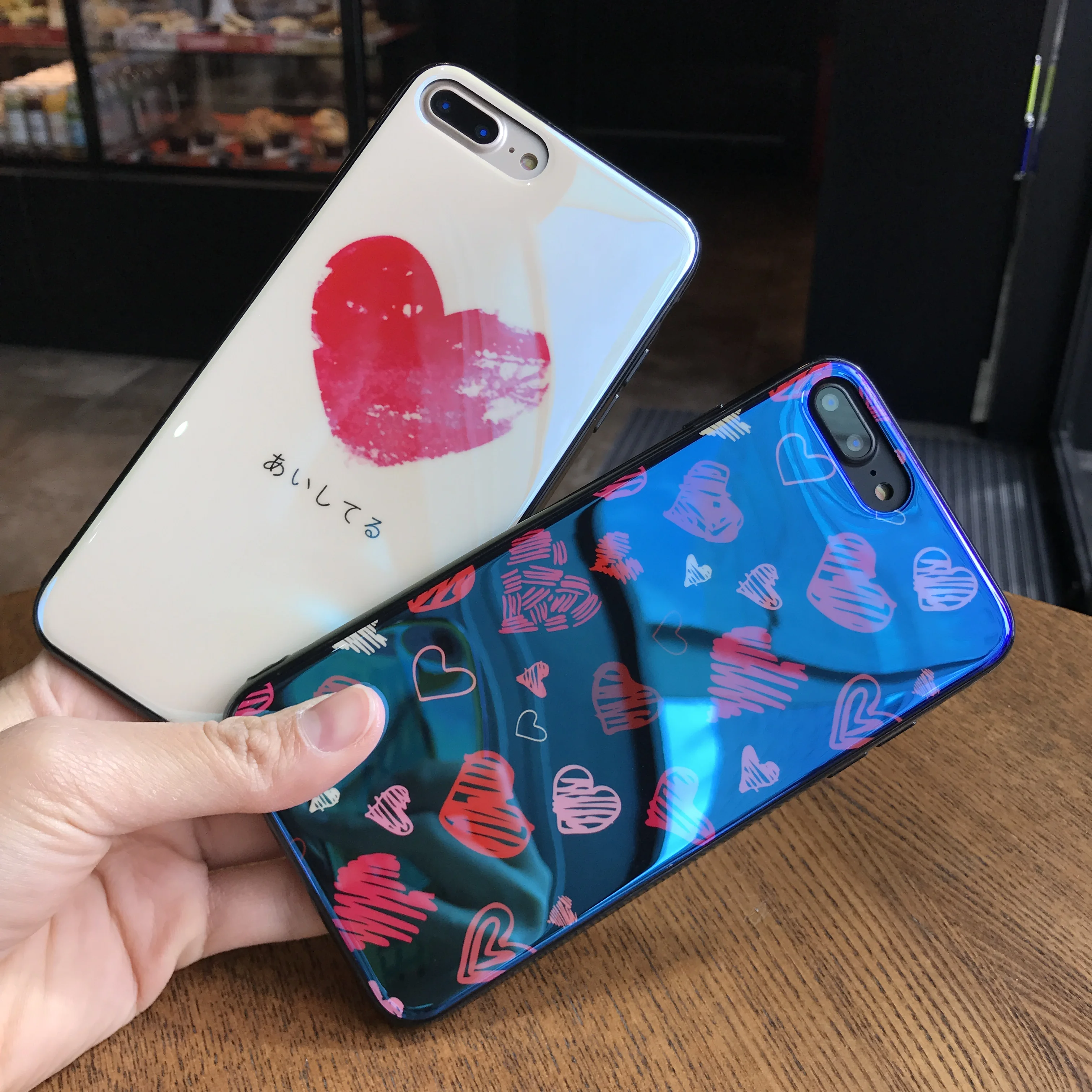 Мило любовь узор Blu Ray Телефон чехол для iPhone 6 6S Чехол iphone плюс модные Веселые