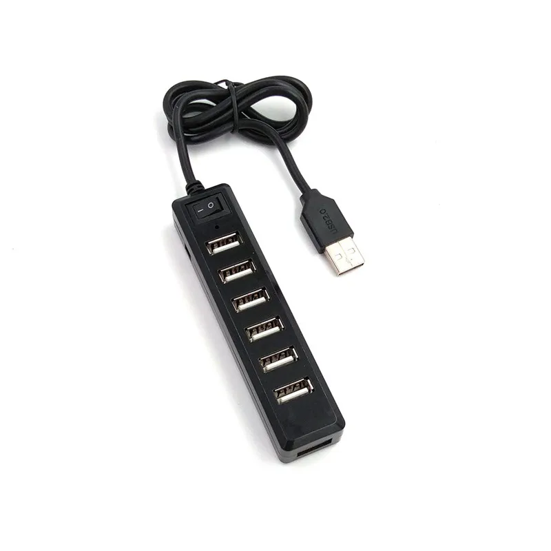 7-port switch usbhub usb splitter single 2.0hub 7 port hub2.0 |