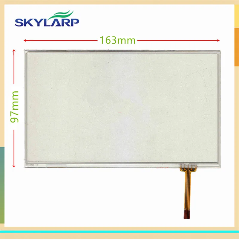 Сенсорная панель для автомобиля новая сенсорная 163*97 мм 163 * 97 DVD дигитайзер стекло