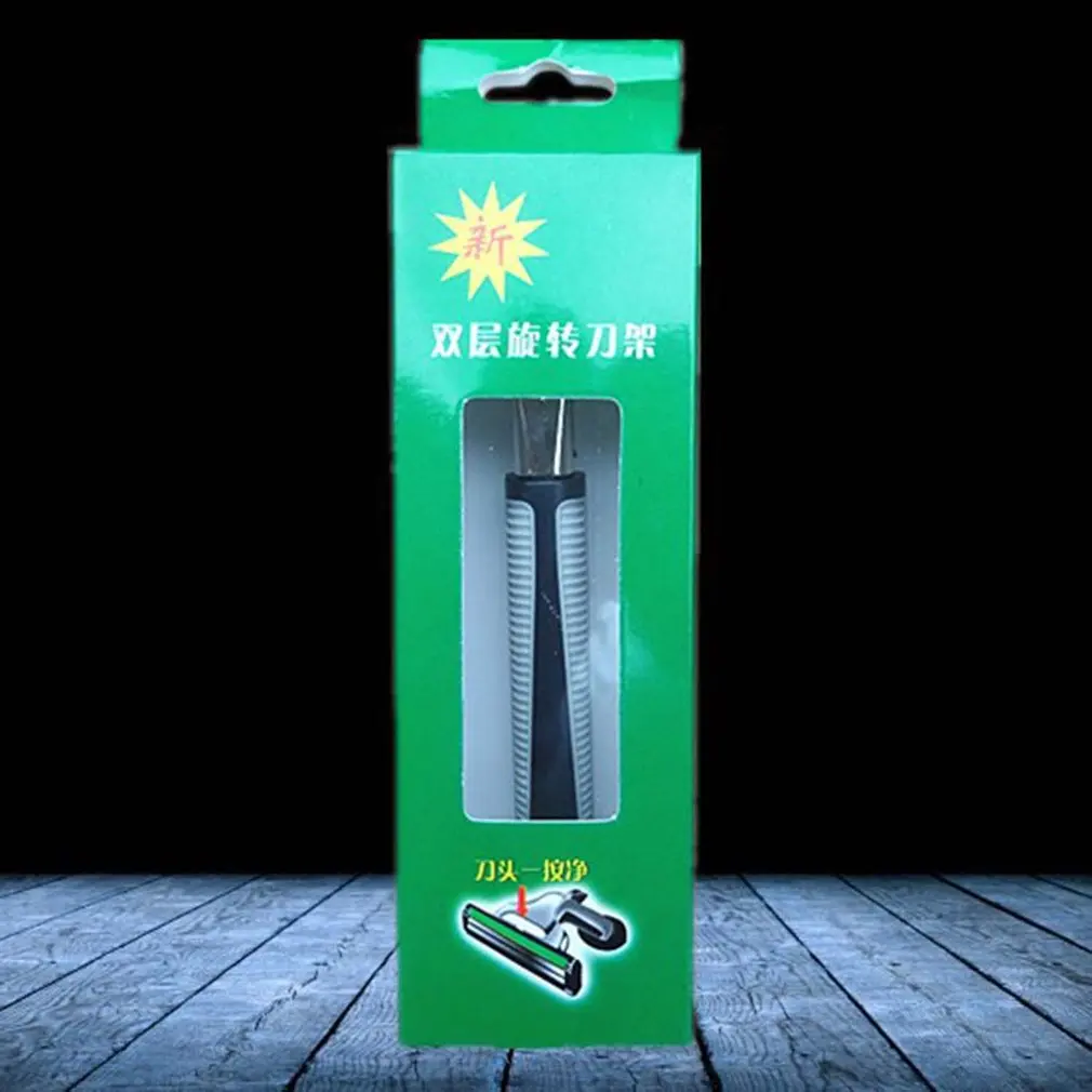Manual Razor 02 Ручная Безопасная бритва, двухслойная бритва, бритва для тела, бритва, инструмент для бритья, лезвия для стандартной бороды, бритва, триммер - Цвет: Manual Razor 02