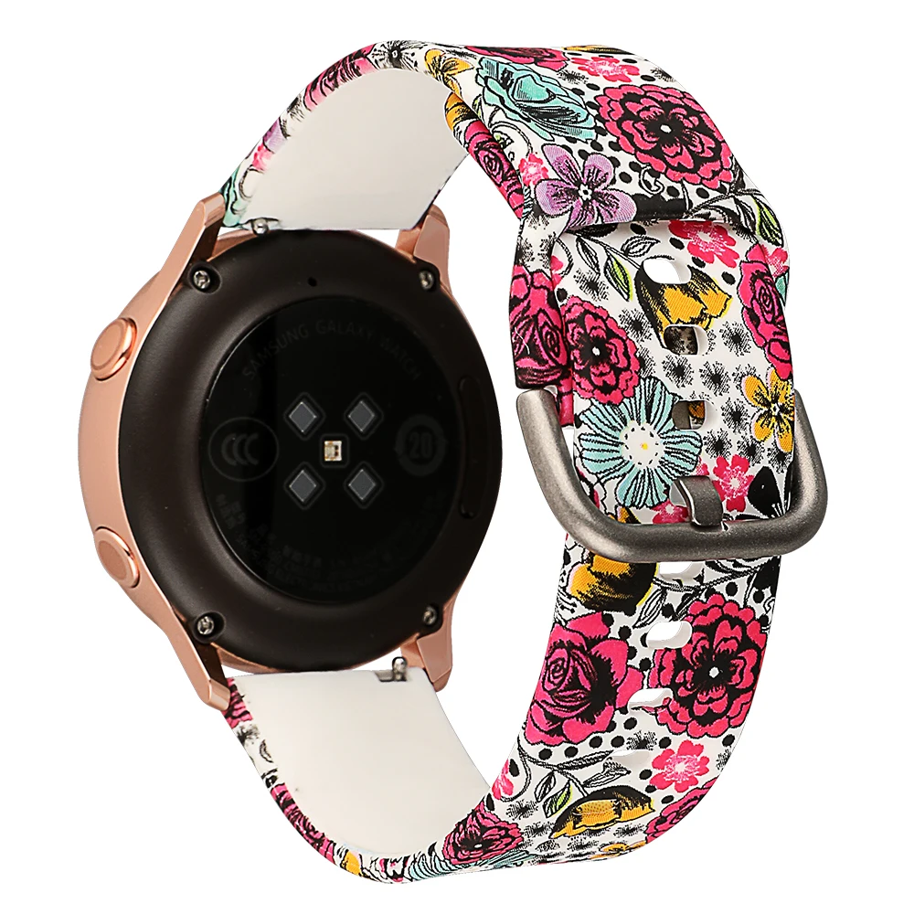 Ремешок для наручных часов Garmin Forerunner 245/645 силиконовый ремешок для Garmin Vivoactive 3 Correa для samsung gear Sport 20 мм