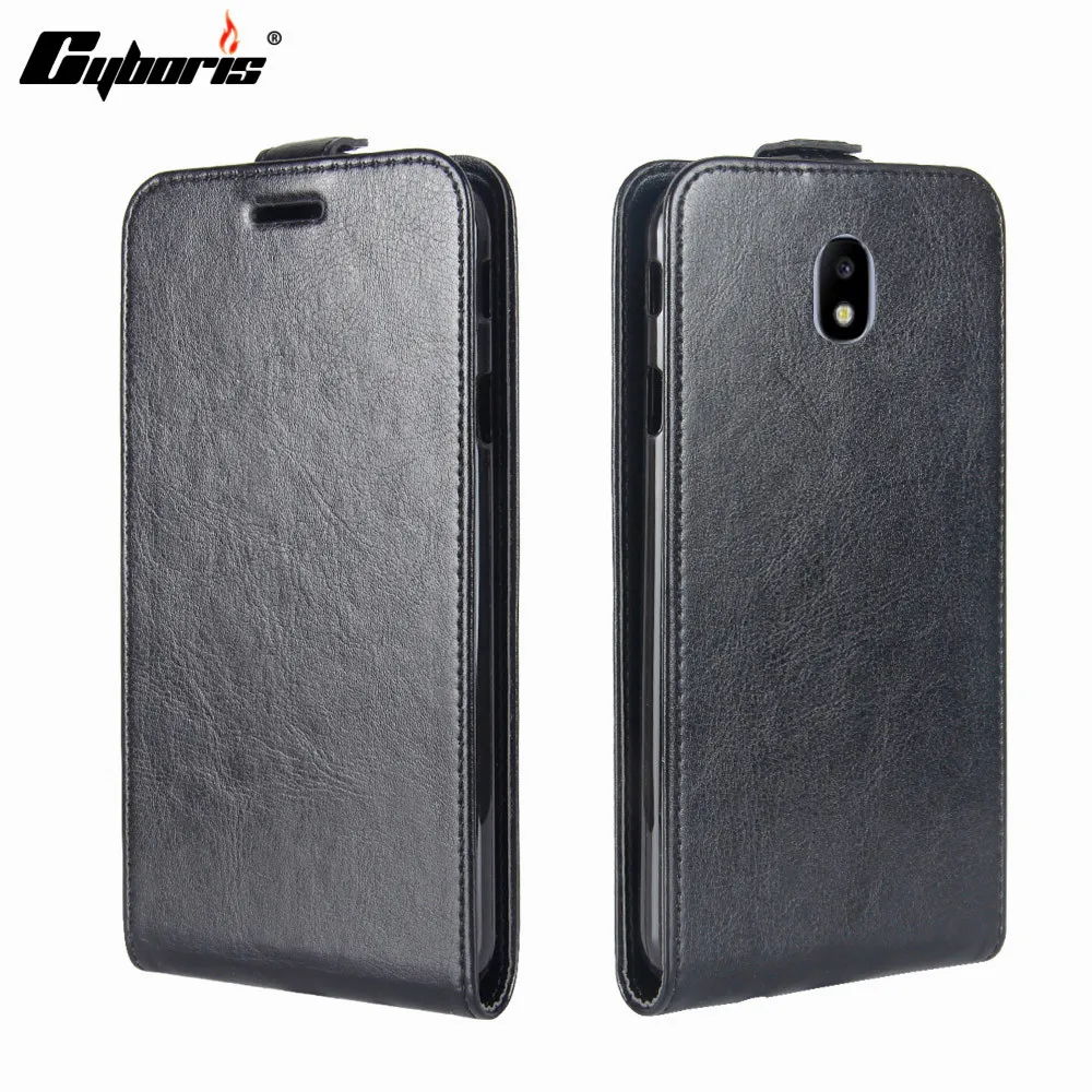 Cyboris для samsung Galaxy J3 J330F SM-J330F Funda Роскошный чехол-бумажник из искусственной кожи Вертикальный чехол для телефона флип-чехол Caso Coque