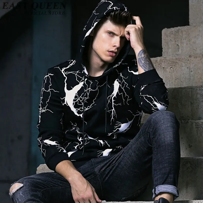 Мужская толстовка с капюшоном KK1621 H брендовая 2018|brand men hoodie|men brand hoodiemens fashion hoodie |