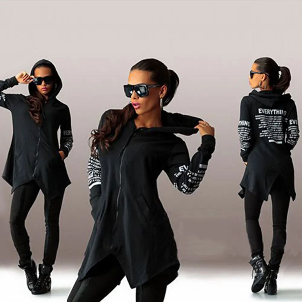 Черная и серая Женская Повседневная зимняя теплая пуховая куртка с капюшоном