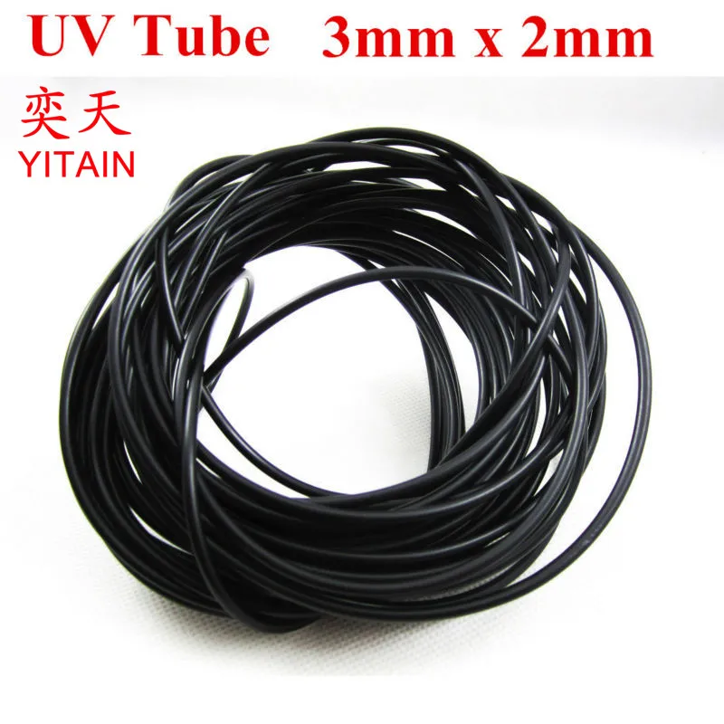 10 метров черный УФ чернильный шланг чернильная трубка для струйного принтера 3 мм