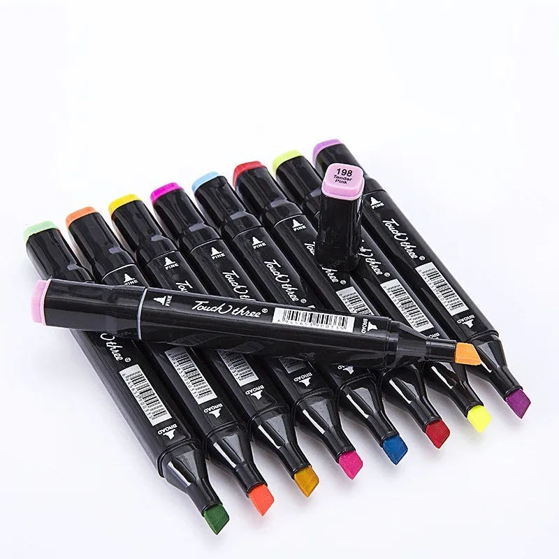 Новый 30 цвет-80 цвет студент Аниме ручки маркер Живопись дизайн специальной на