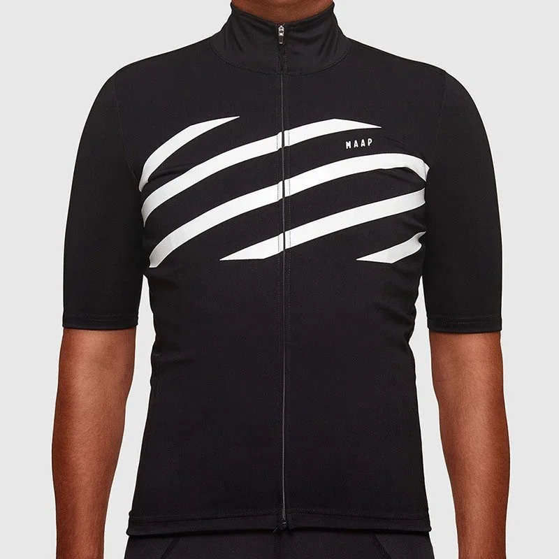 17 MAAP new arrival simple ventilation thin Cycling Jerseys Summer bike riding clothing tops quick dry camisetas de ciclismo - Цвет: 17