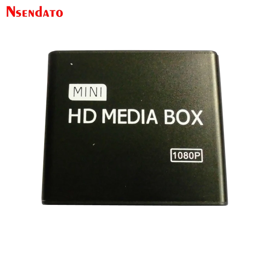 Мини HD медиаплеер 1080P Full USB Видео Мультимедиа HDD Медиа плеер Поддержка