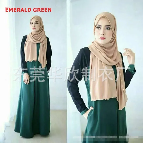 Новинка 2016 г. платье с аппликацией для девочек и абайя Caftan Arab Garment Abaya Turkey на
