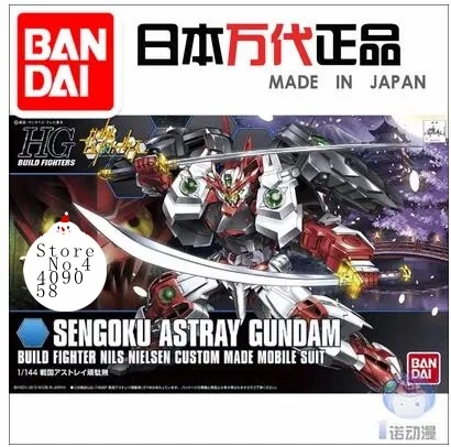 Gundam Build Fighter Bandai HGBF 007 Sengoku Astray 1/144 Gundam хобби модель строительные игрушки для детей