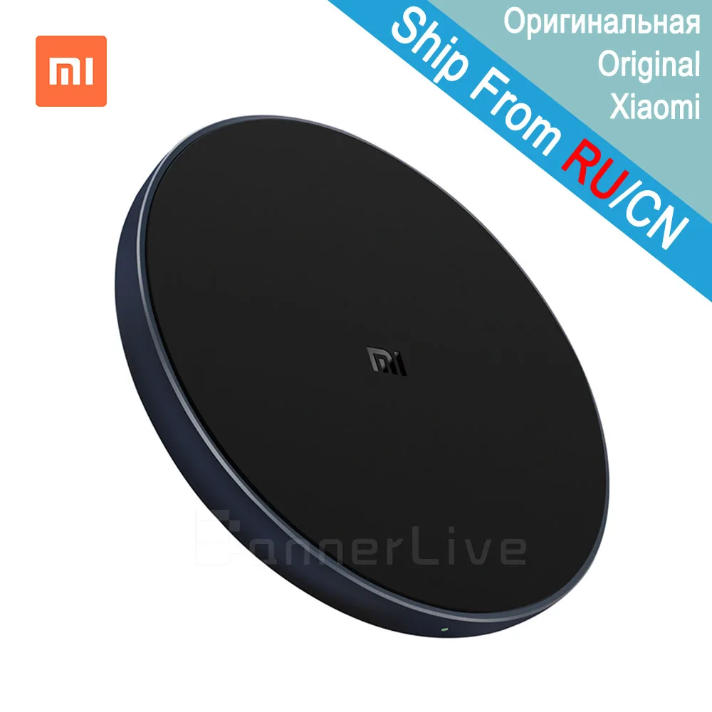 Xiao mi Беспроводное зарядное устройство Qi Быстрая зарядка 7,5 Вт для iPhone X 8 Plus mi X 2S 10 Вт для Sumsung S9 S8 S7