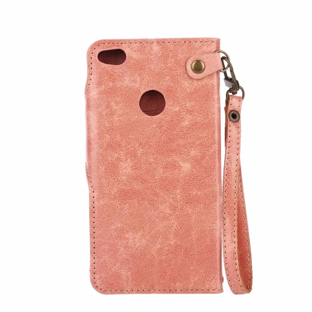 Туманно красоты для Huawei P9 Lite случае новая мода розы чехол Чехол Флип Бумажник