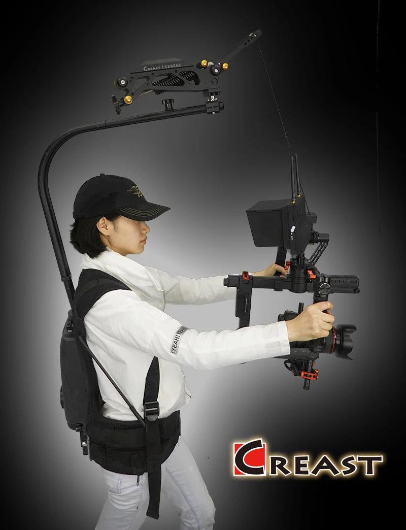 Как легкий Риг карданный жилет Риг easyrig Flowcine serene Arm видео карданный стабилизатор поддержка для DJI Ronin M 3 оси карданный стабилизатор