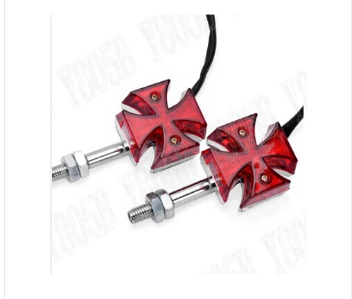 Универсальный перекрестный светодиодный указатель поворота для Kawasaki Vulcan Classic VN