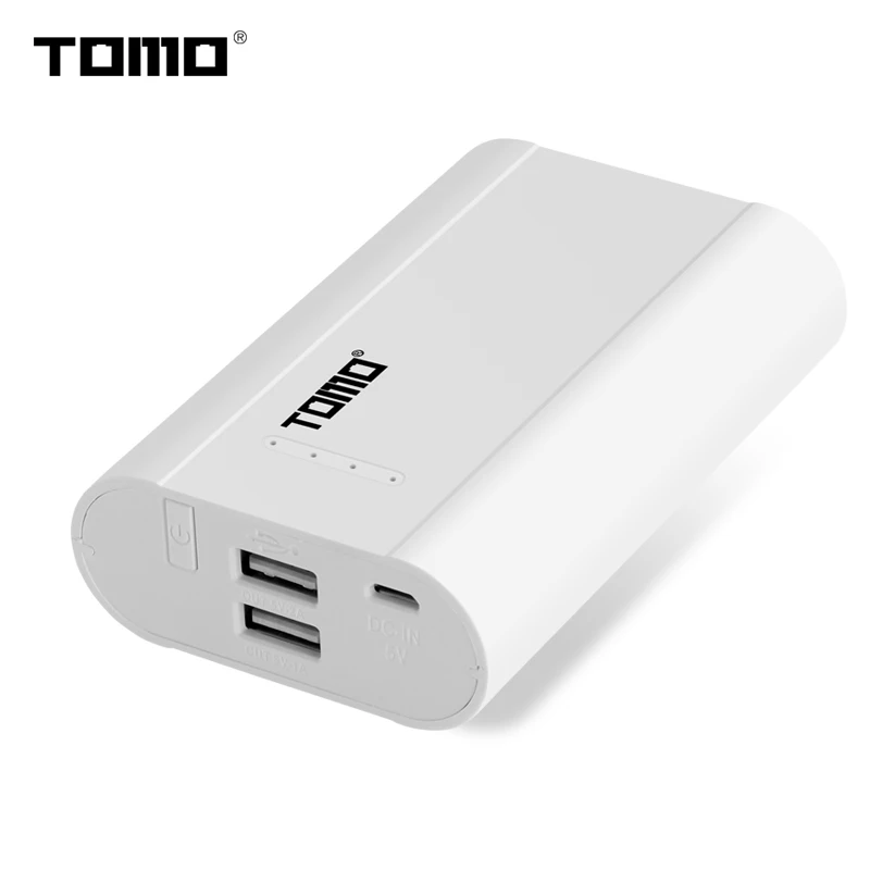 Чехол TOMO P3 для внешнего аккумулятора 18650 зарядное устройство литиевого коробка