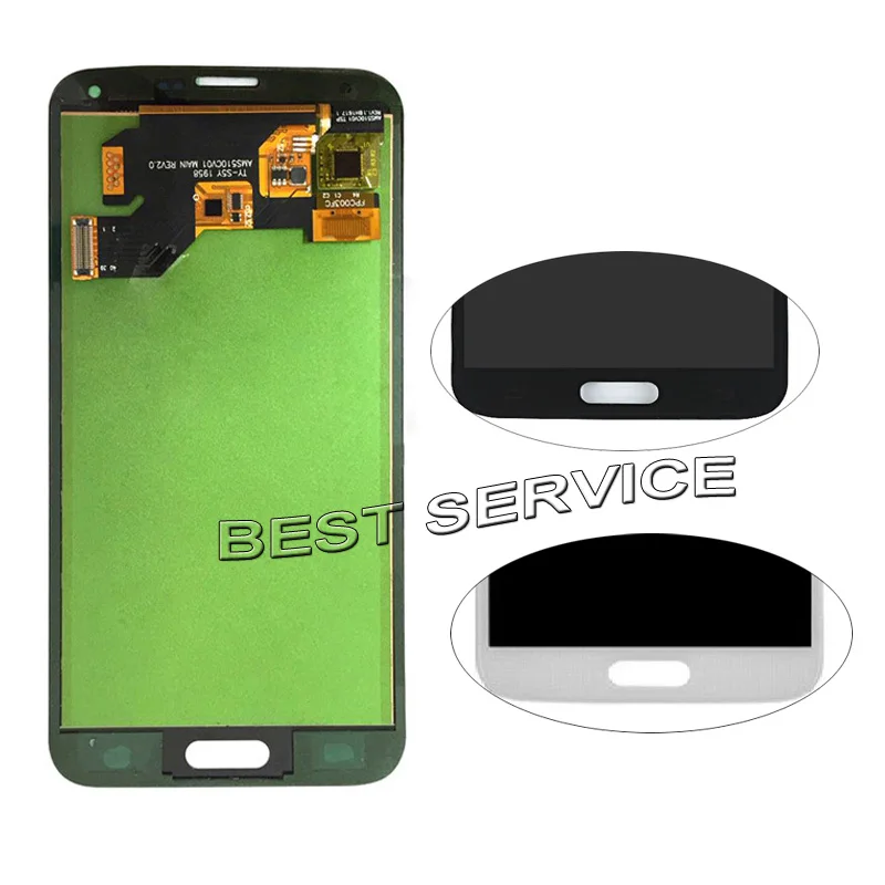 ЖК дисплей для Samsung galaxy S5 G900 G900F G900V G900A G900T G900P сенсорный экран дигитайзер в сборе