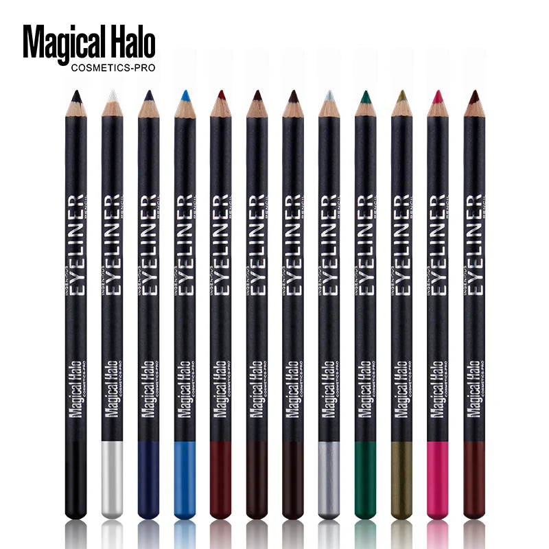 Макияж глаз инструменты 12 шт. цвета макияж подводка для Тени Ручка долговечная