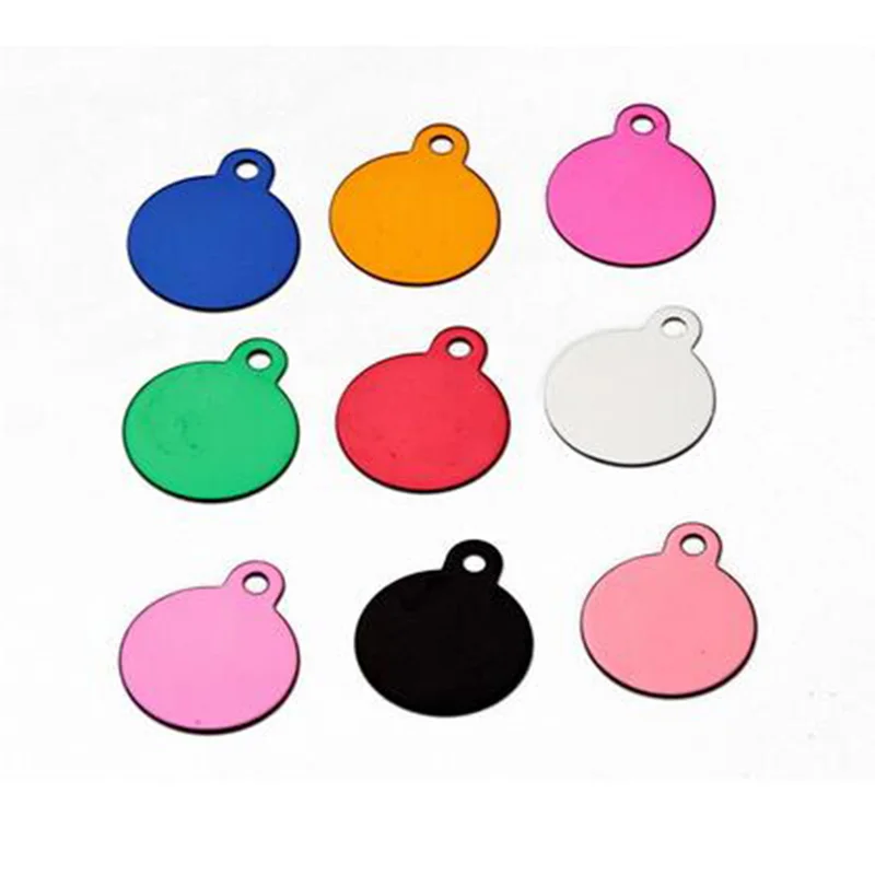 Бирки для домашних животных оптом 100 шт. бирки ключей на заказ двухсторонние