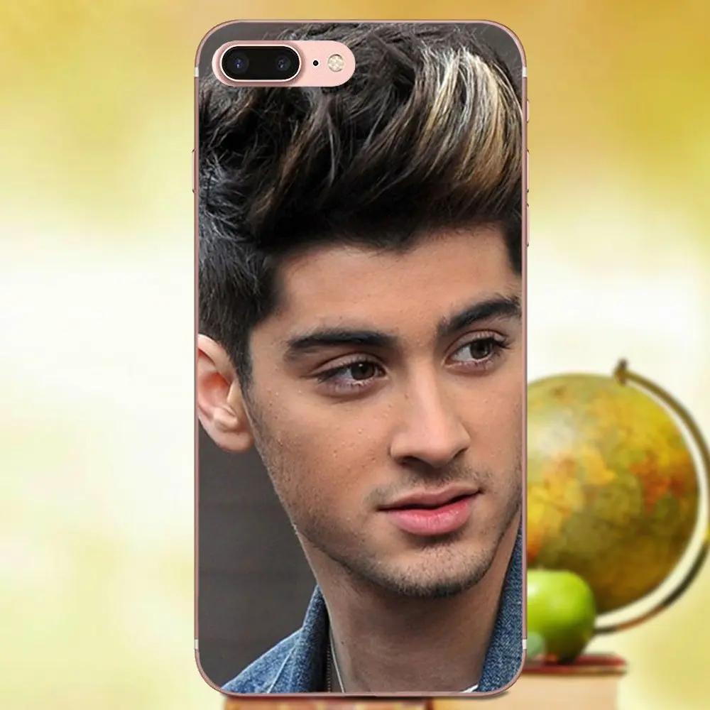 Для Apple iPhone X XS Max XR 4 4S 5 5C 5S SE 6 6S 7 8 Plus Diy Окрашенные красивый парень Зайн Малик |