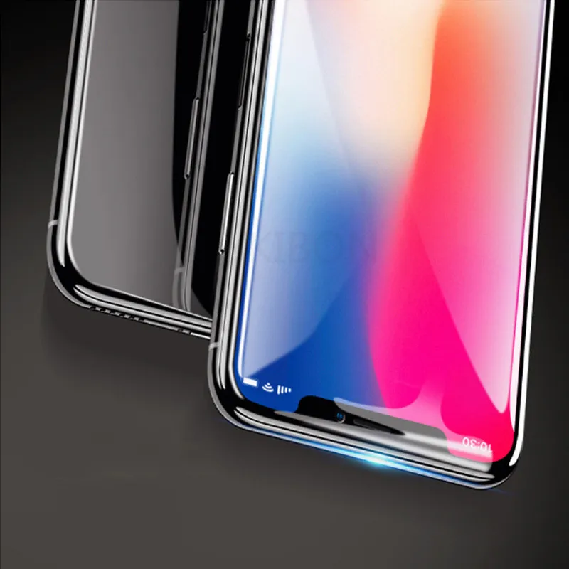 9D полное покрытие закаленное стекло для iphone 6 7 6s 8 plus XS max XR Защитное стекло для экрана для iphone X XS 8 7 защитное стекло